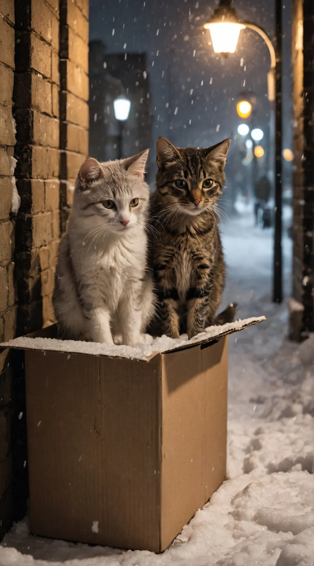 ai character: Snowbell & Monty background
