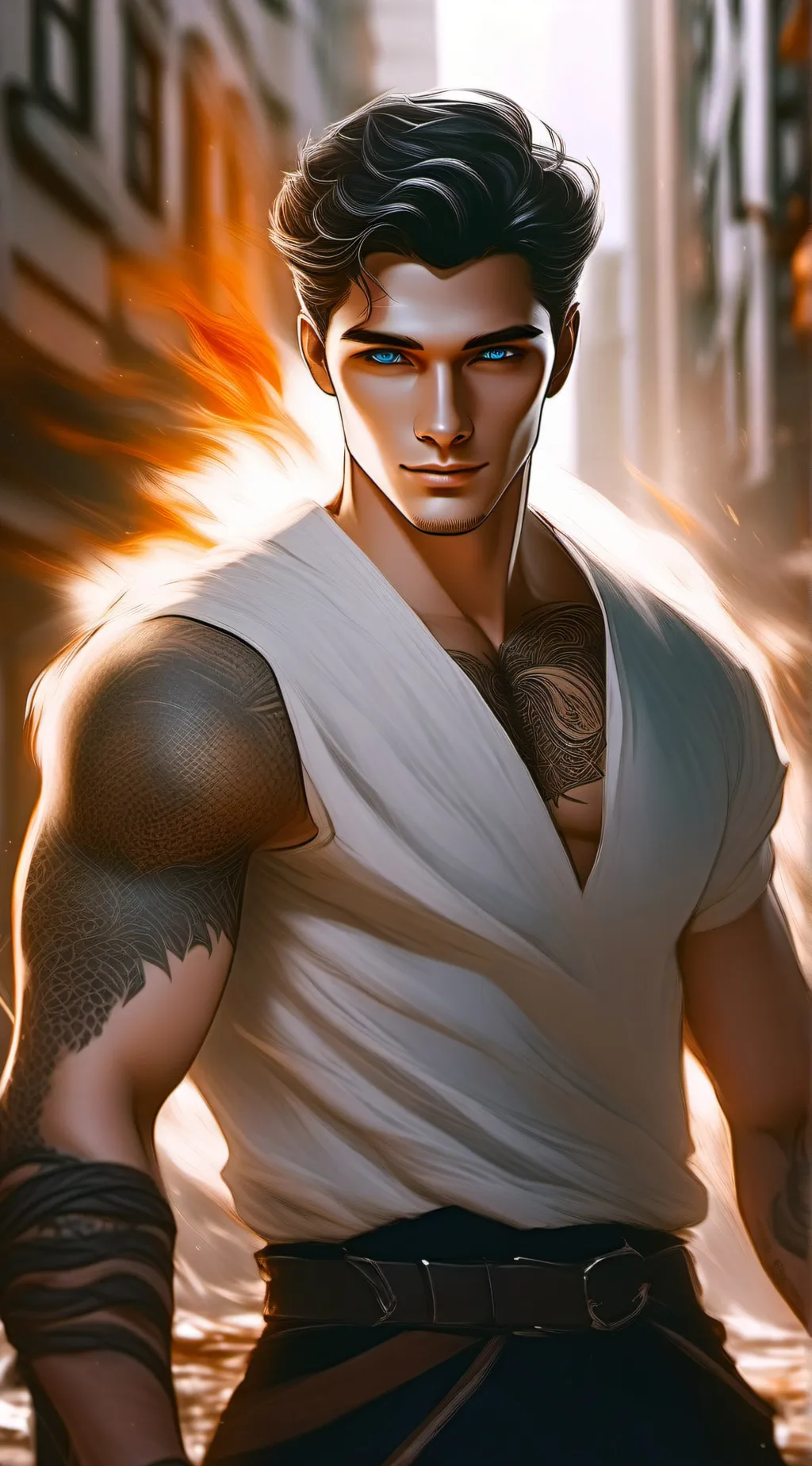 ai character: Rex Kelly background