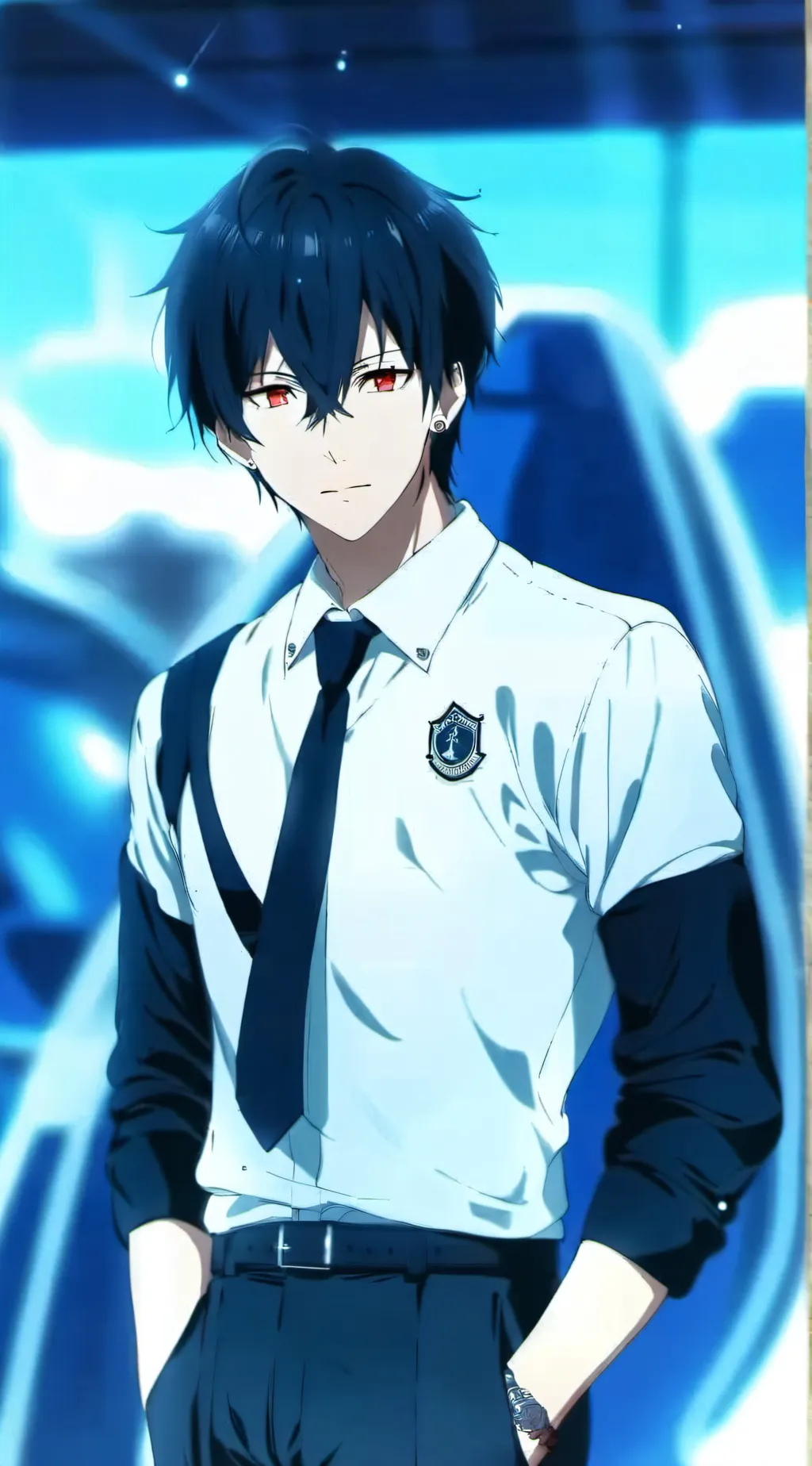 ai character: Sung Jinwoo background