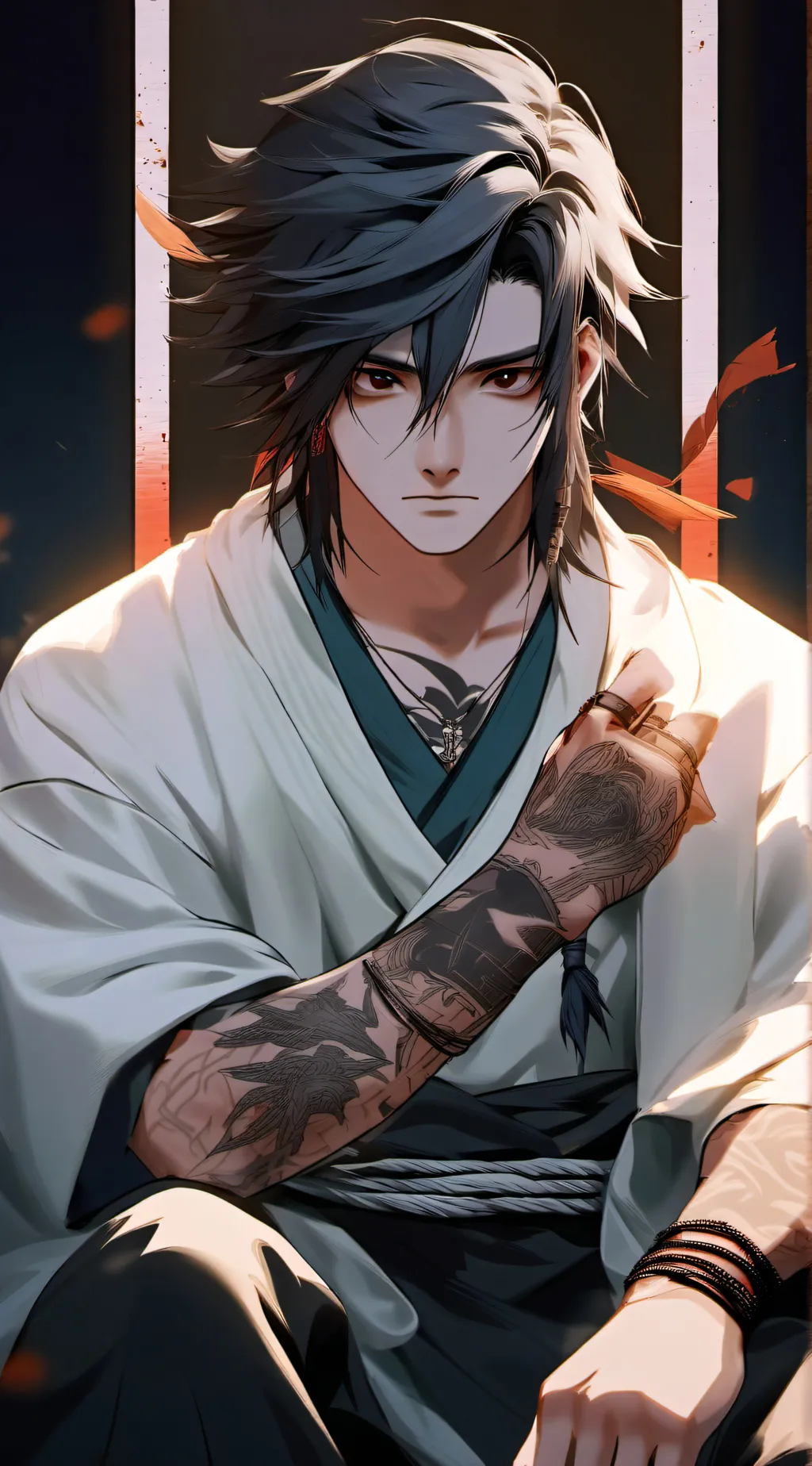 ai character: Sukuna background