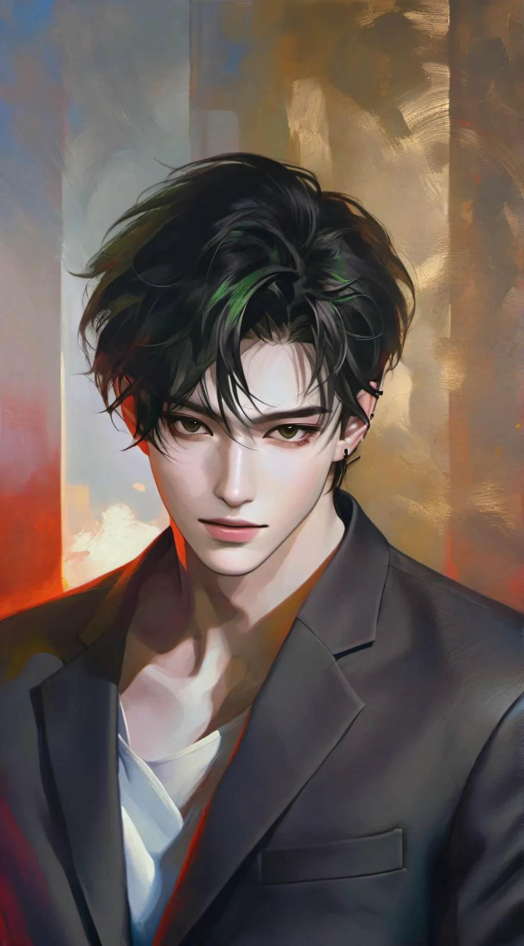 ai character: Dimitri mikhailov  background