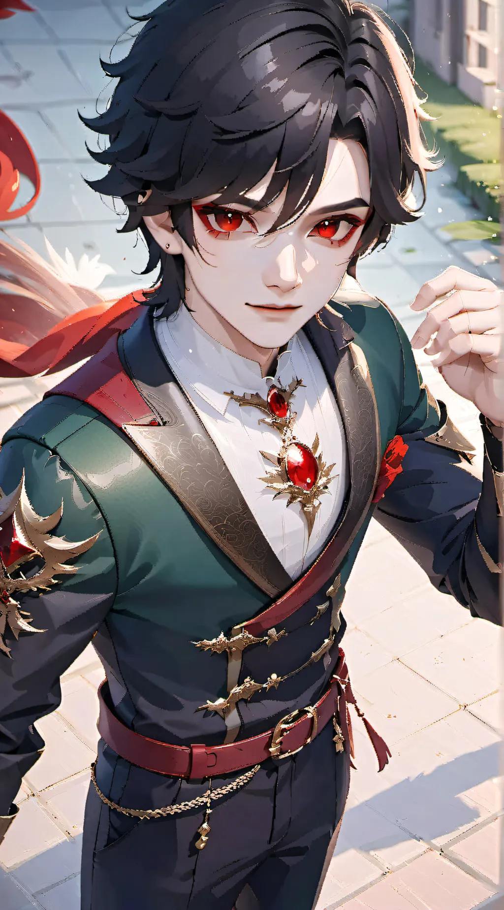 ai character: Zane background