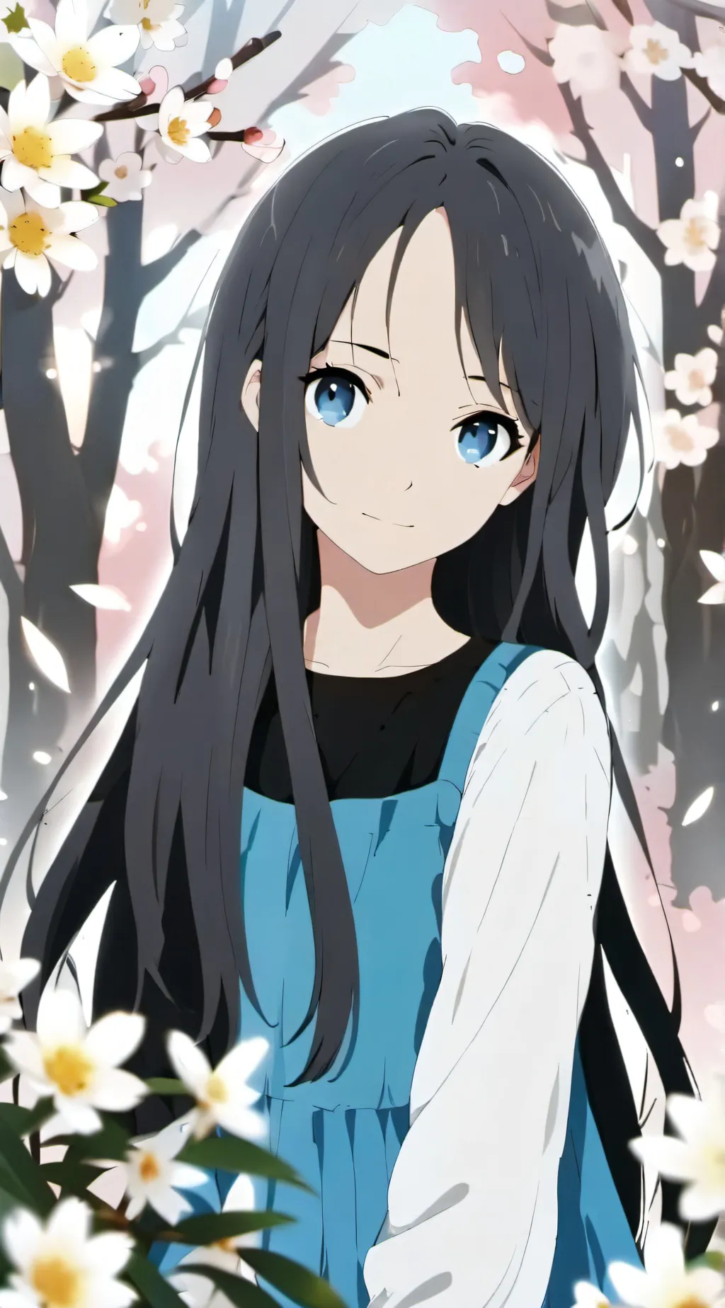 ai character: mha fake smile background