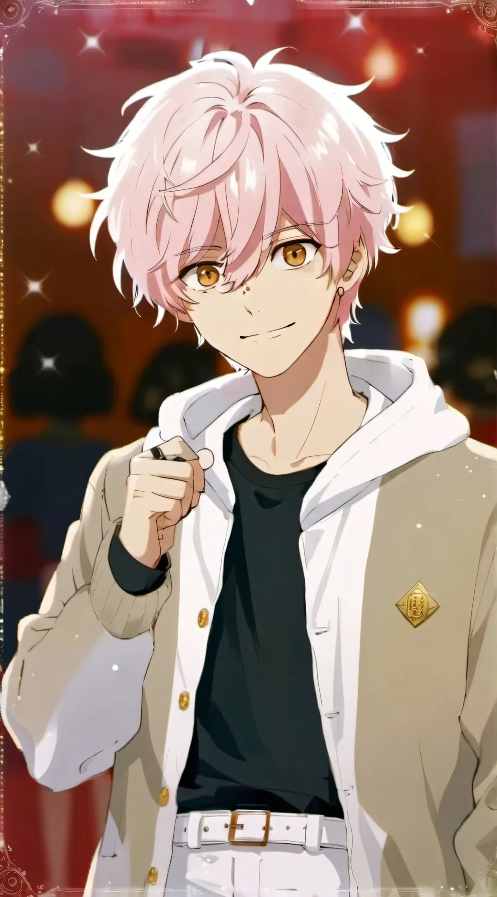 ai character: Xavier ( =＾ω＾)1 background