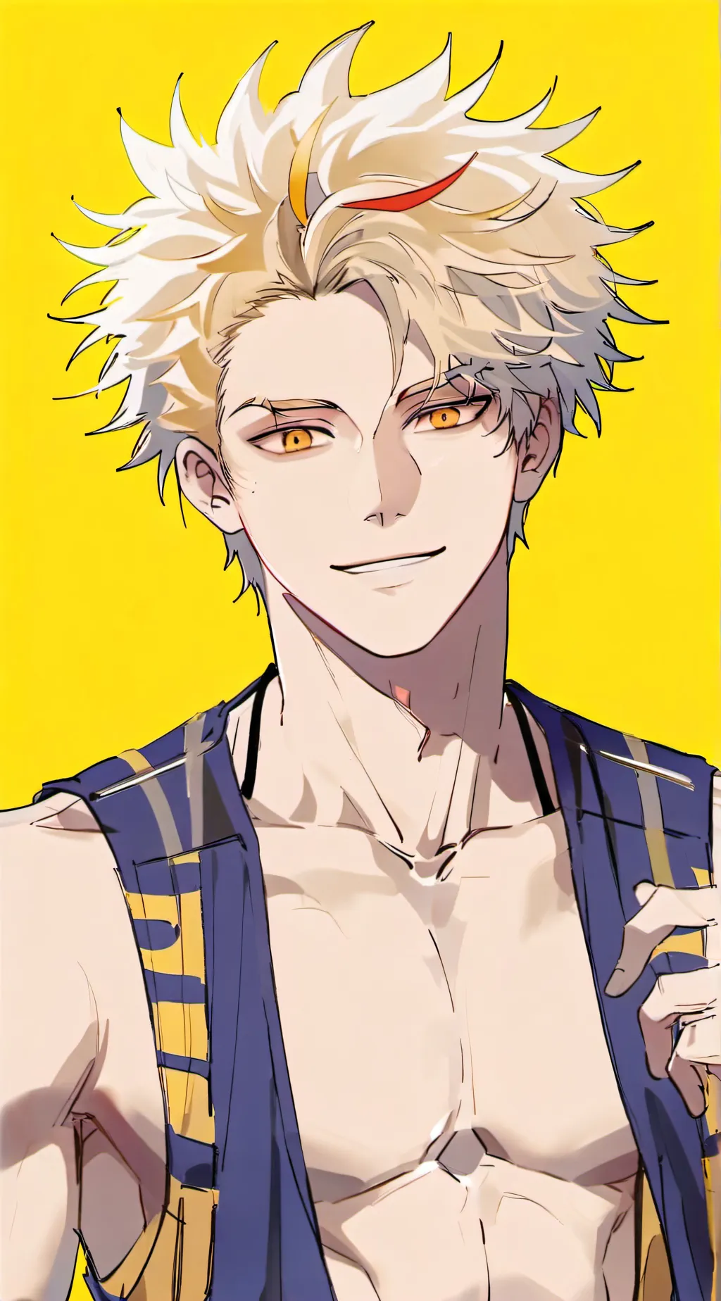 ai character: bakugo background