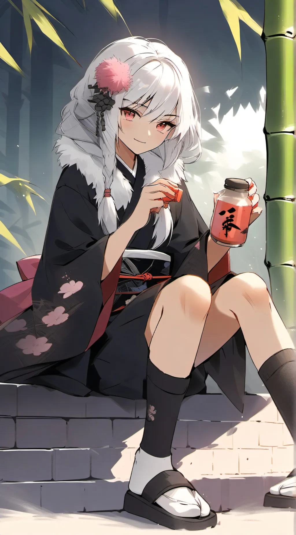 ai character: Akio☆(kny)☆ background