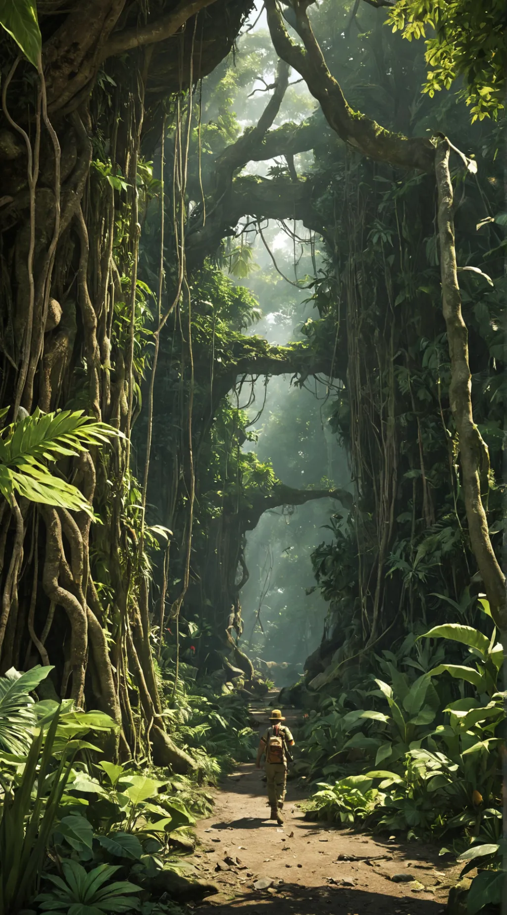 ai character: the jungle book background