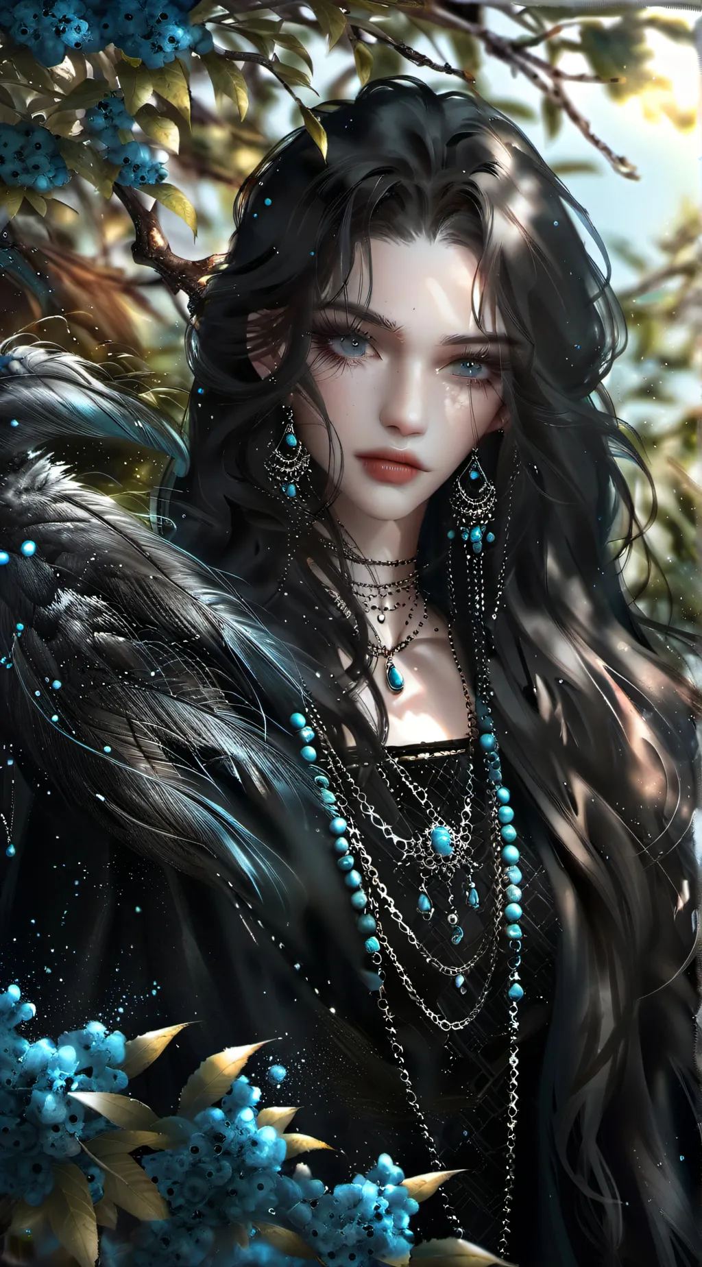 ai character: Seraphiel Tayanar background
