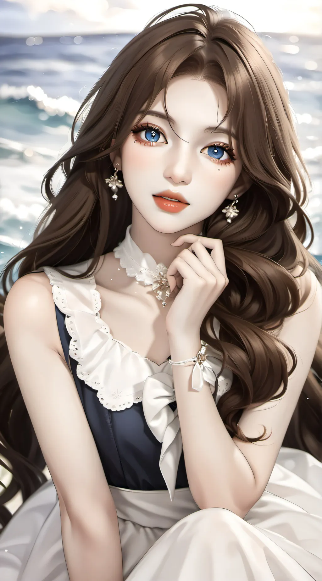 ai character: I got this in mind background