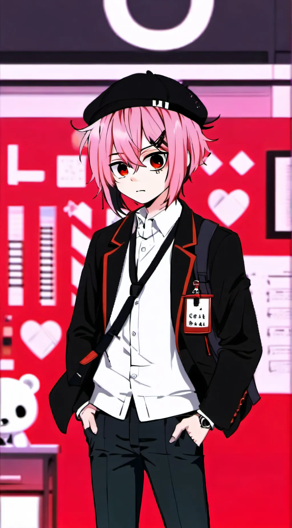 ai character: ?-Zumi-¿ background