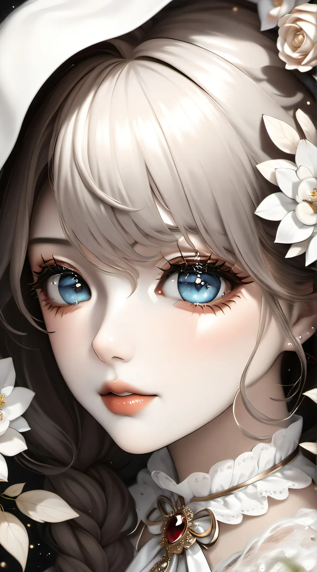 ai character: ☆may☆ background