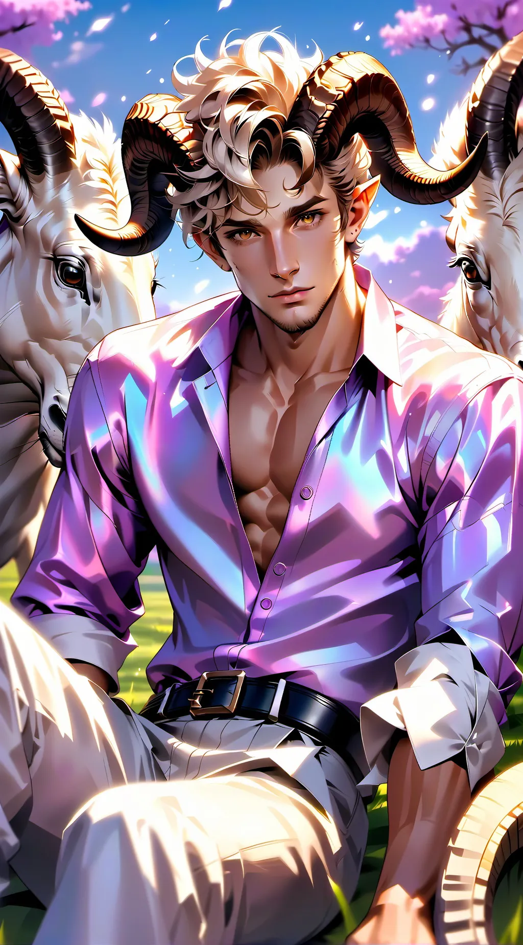 ai character: Aeron  background