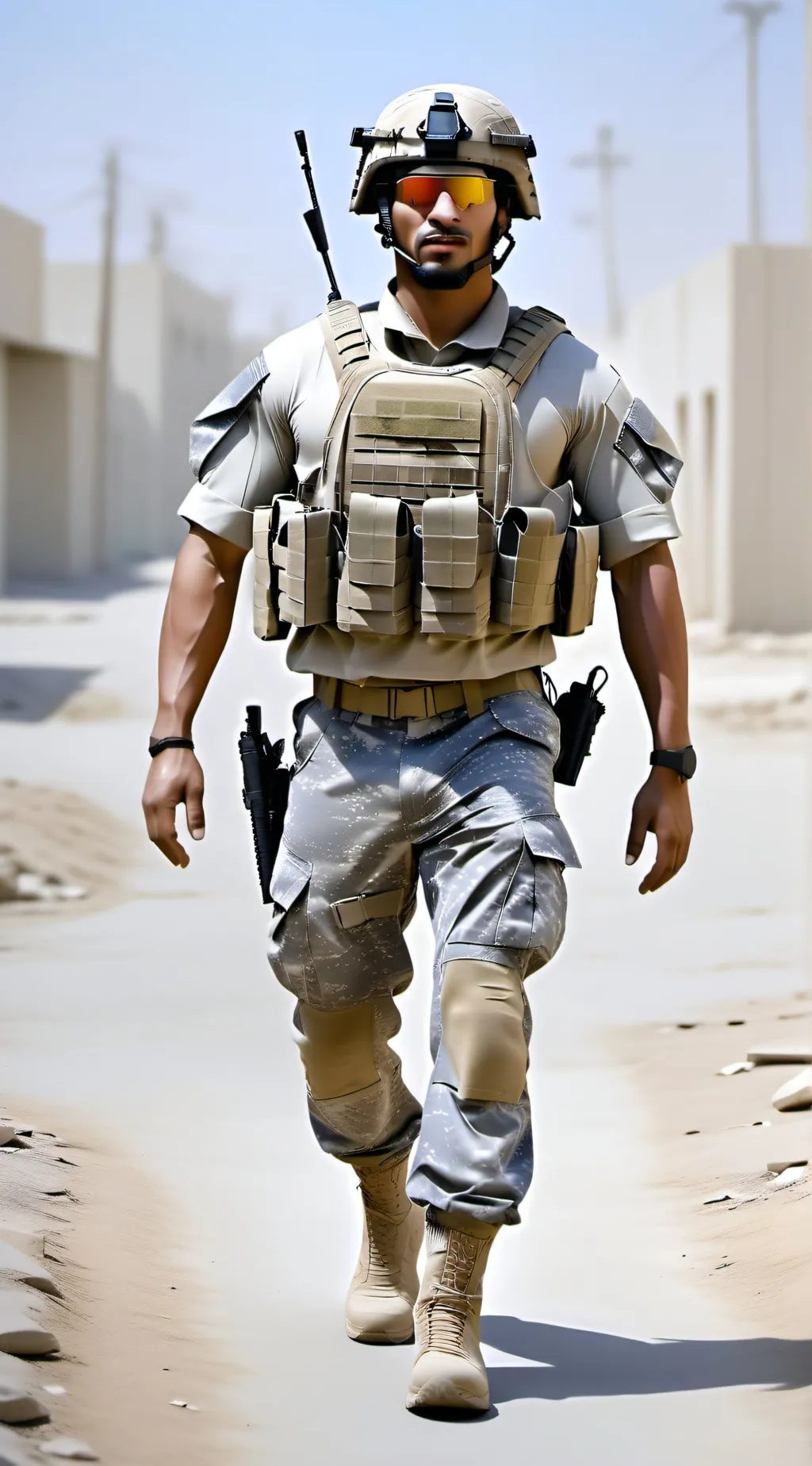 ai character: Veteran  background