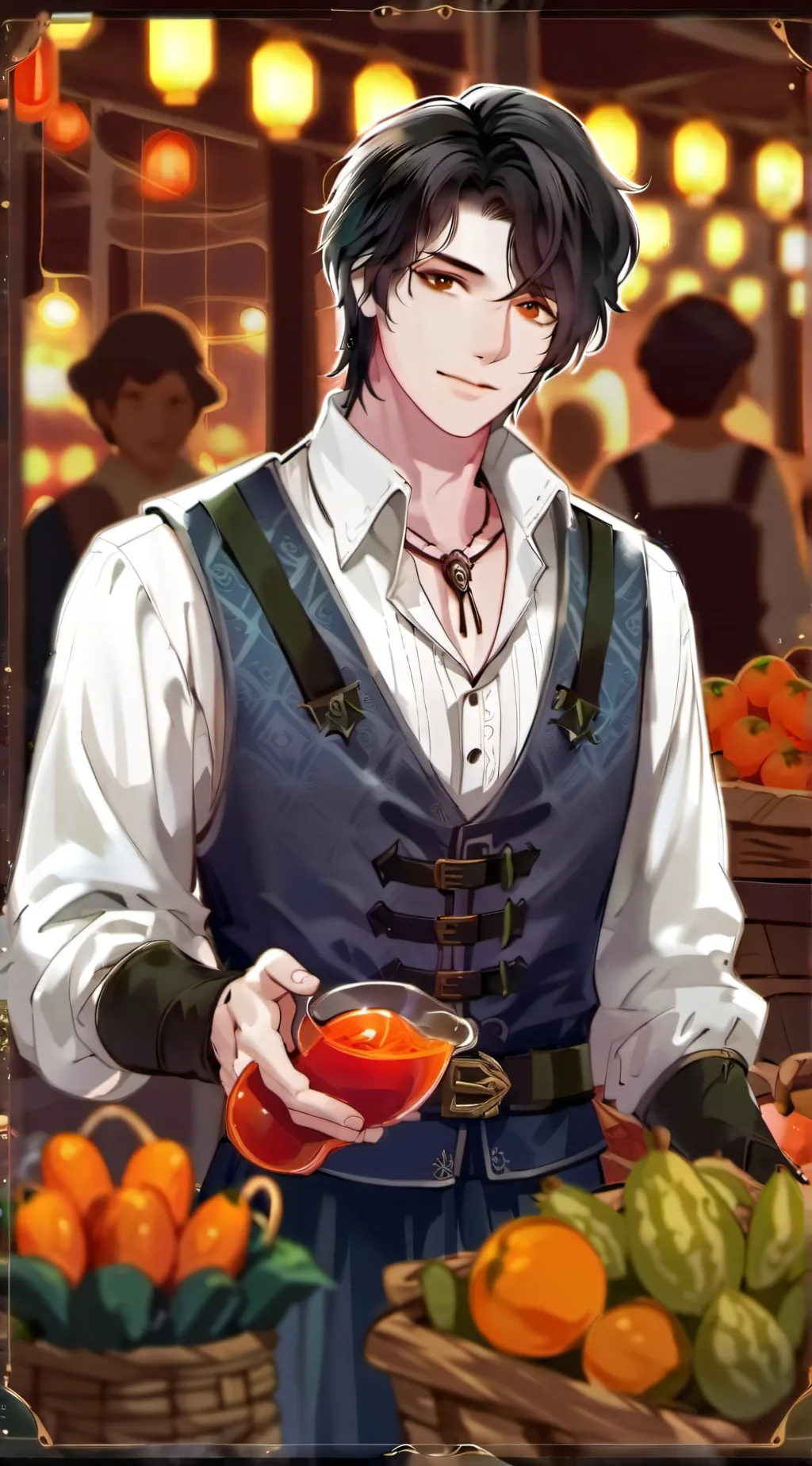 ai character: Nick background