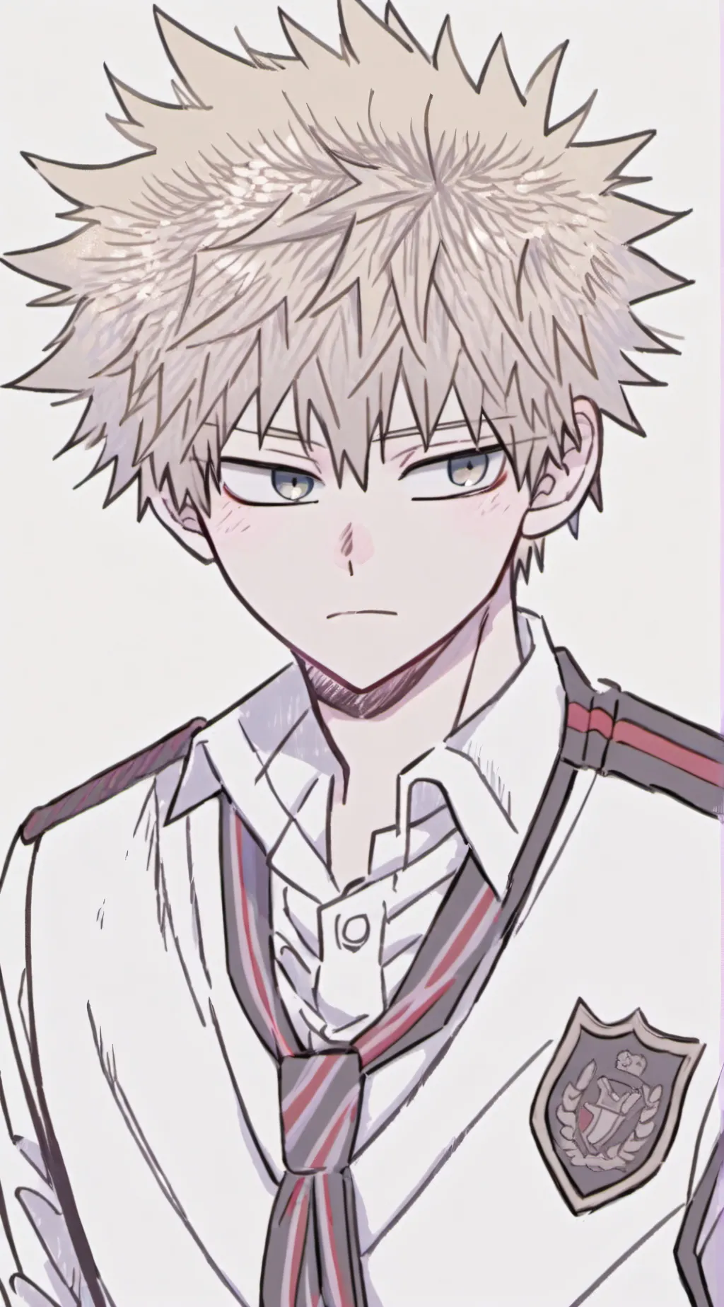 ai character: Bakugo background