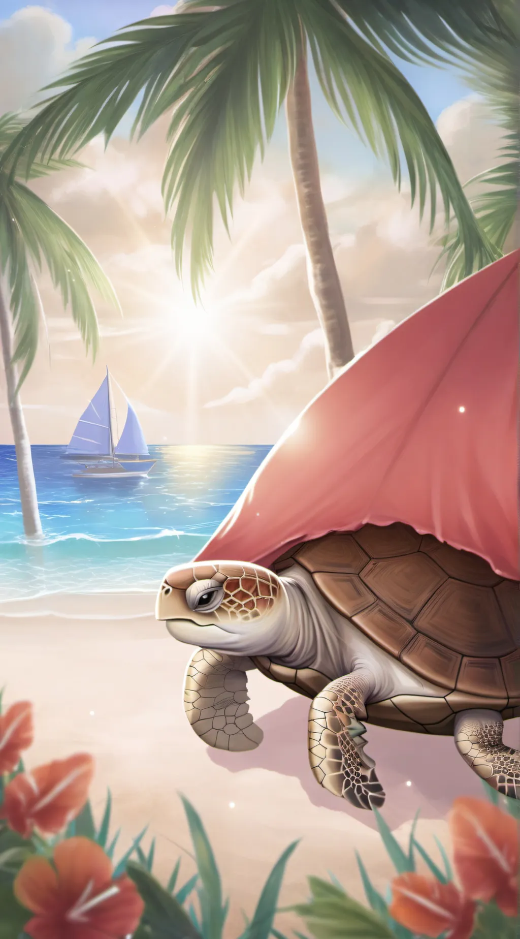 ai character: Tutorial Turtle background