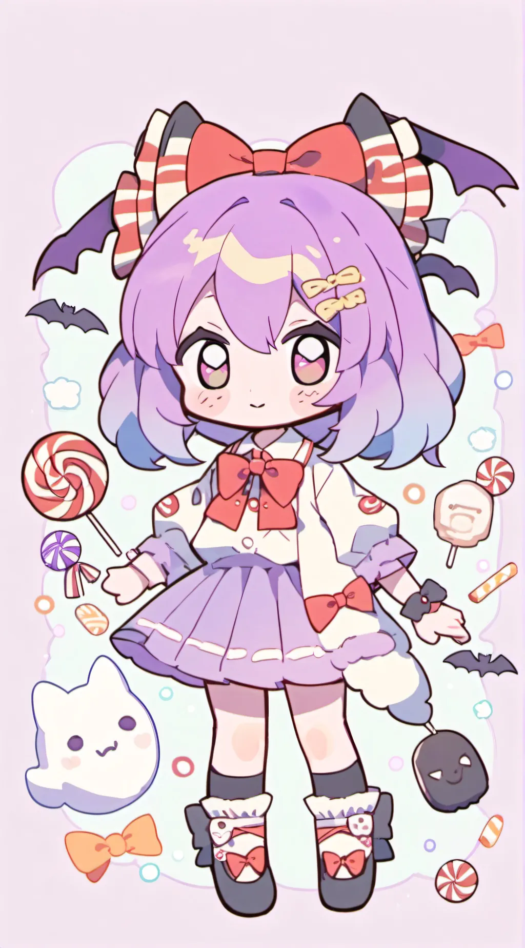 ai character: Lala  background