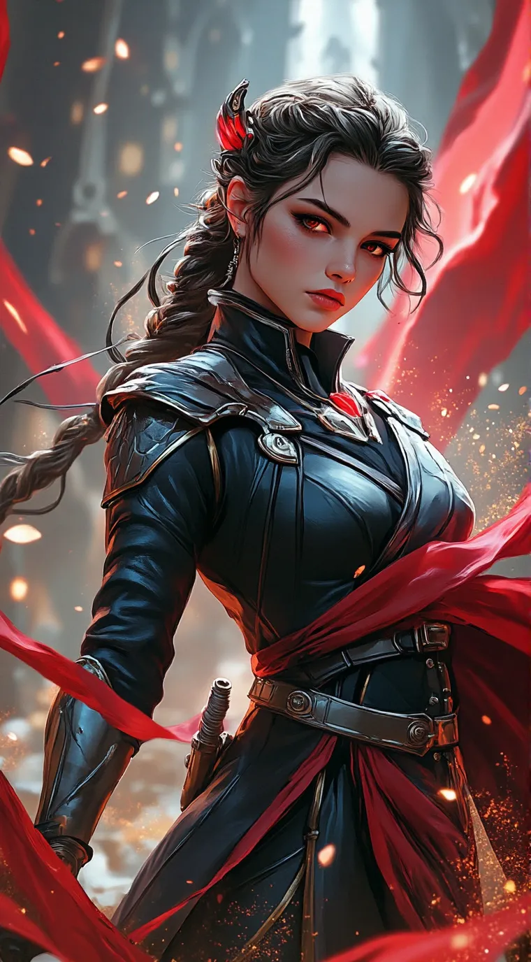 ai character: Astrid Almaluna background