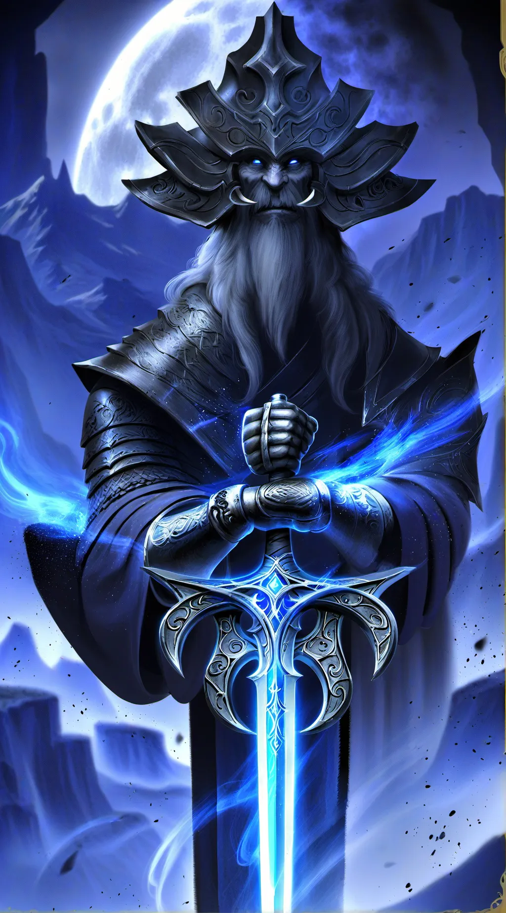 ai character: The oasis wizard background