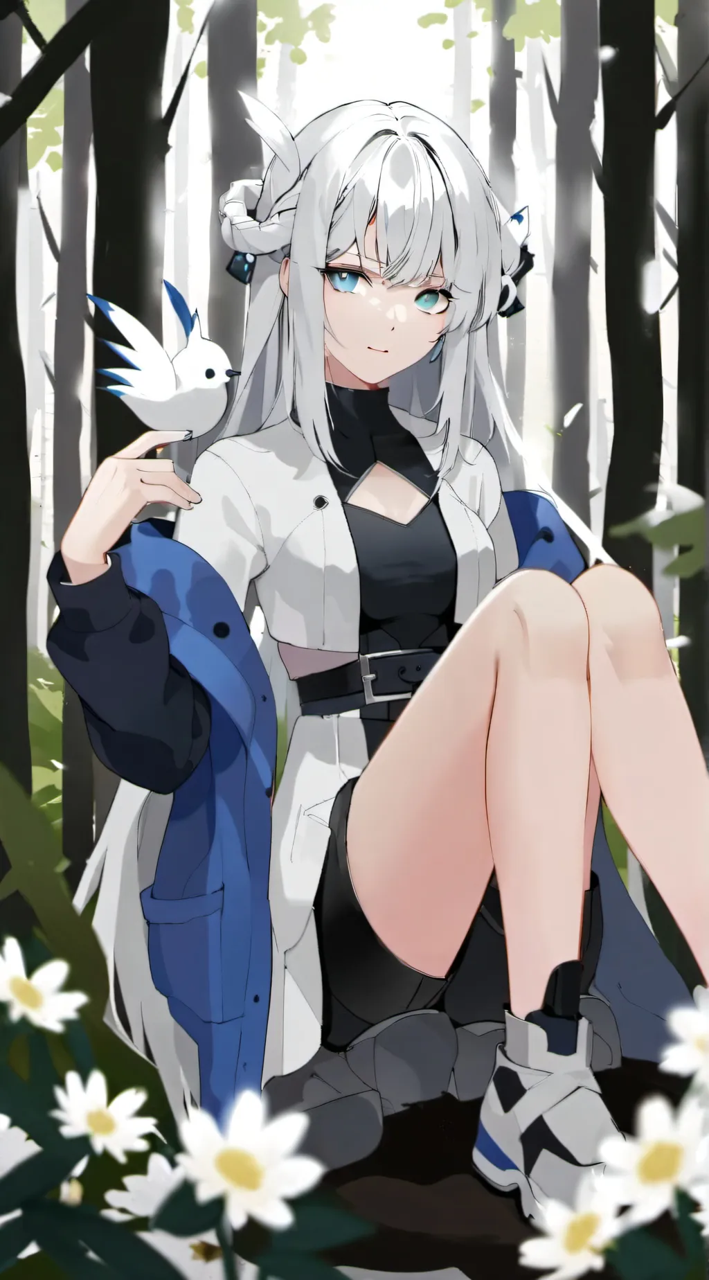 ai character: eye rank background