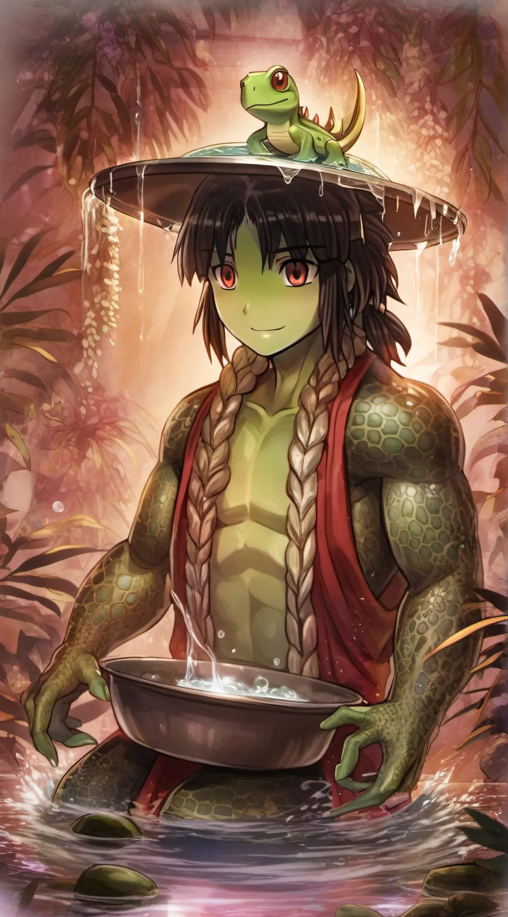 ai character: Theo background