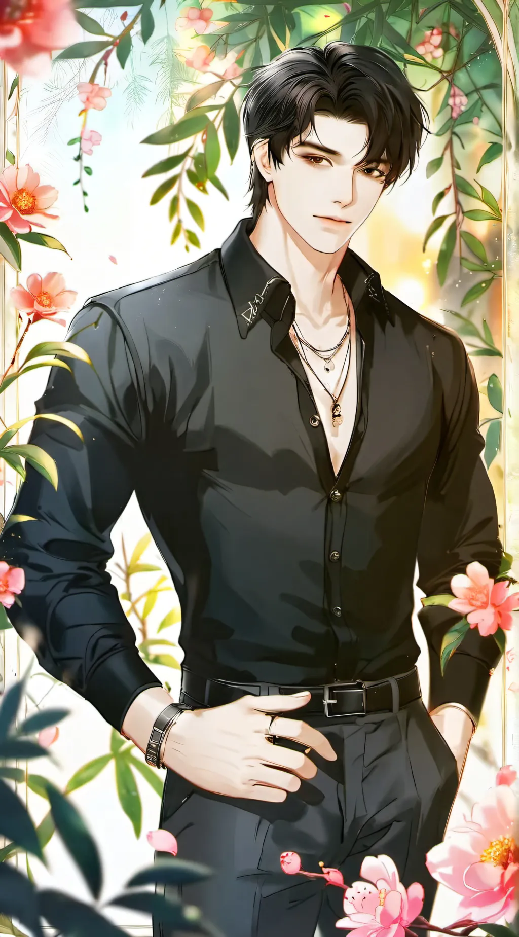 ai character: Aron background