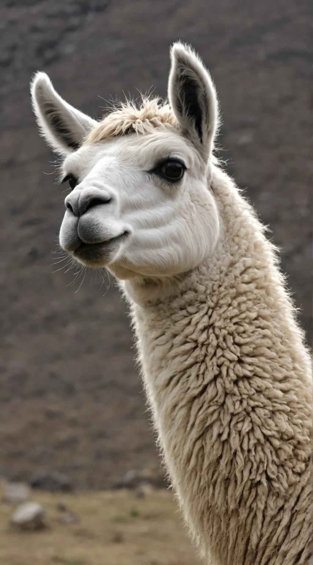 ai character: Drama Llama background