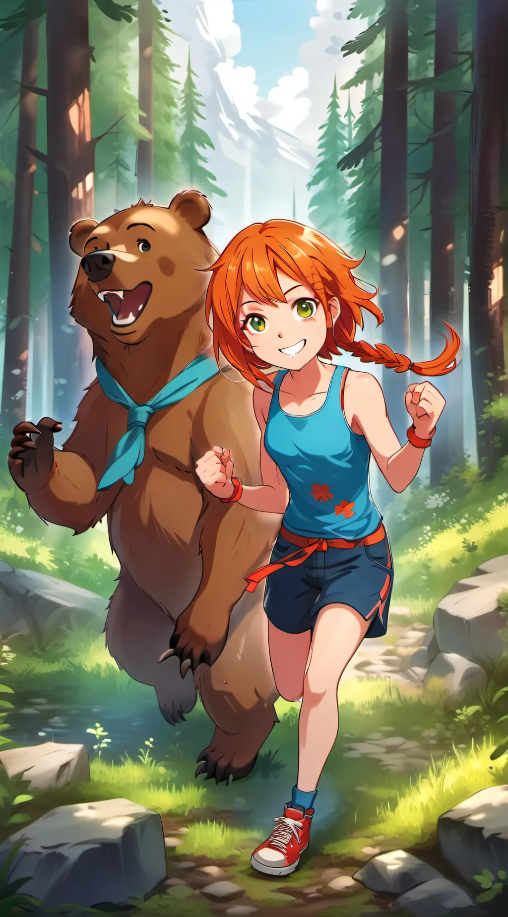 ai character: Misty (young) background