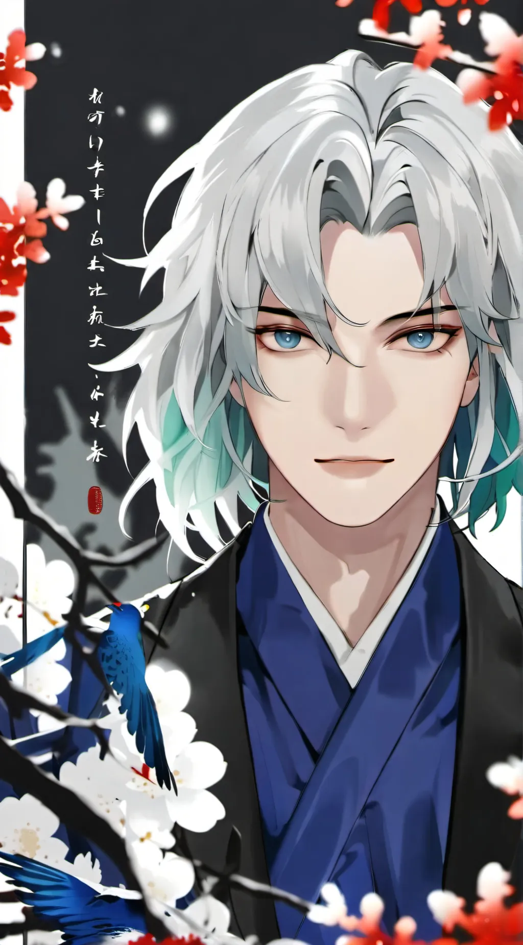 ai character: KNY drunk background