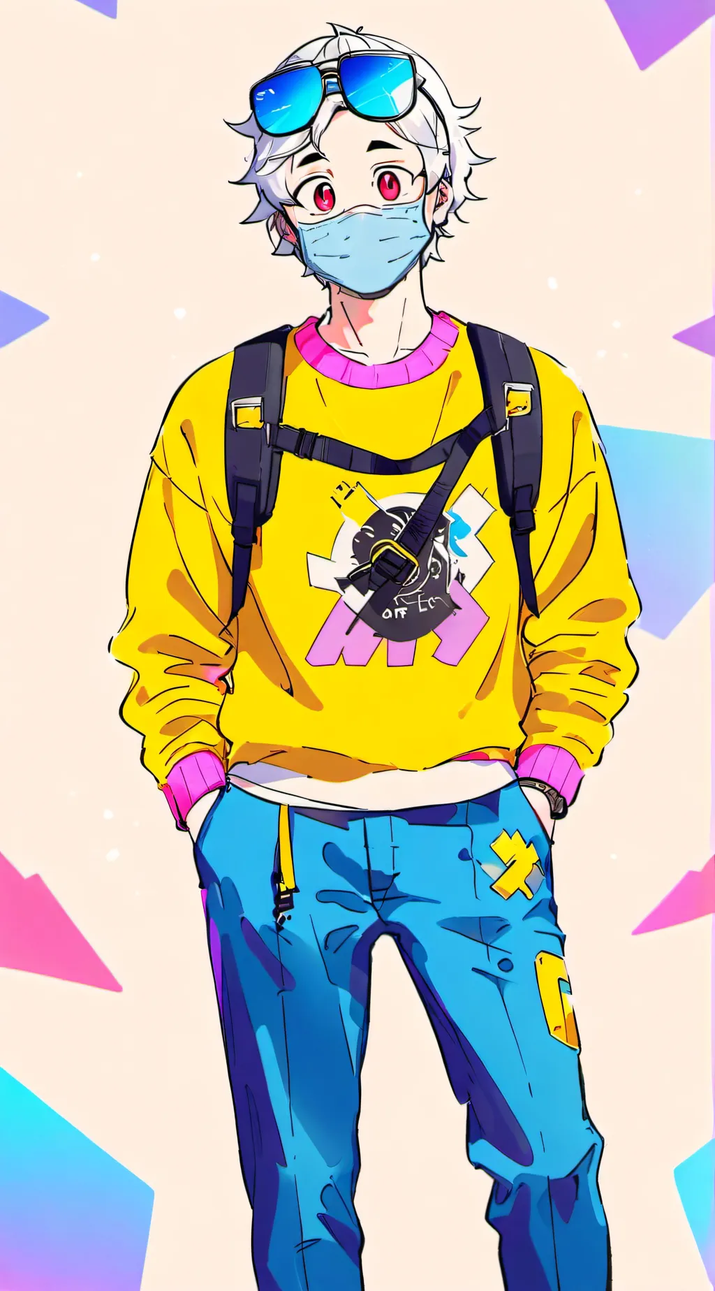ai character: Puffer background