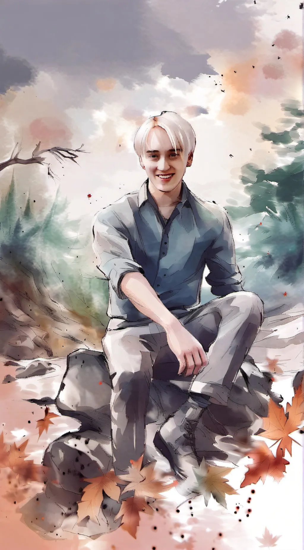 ai character: Draco Malfoy background