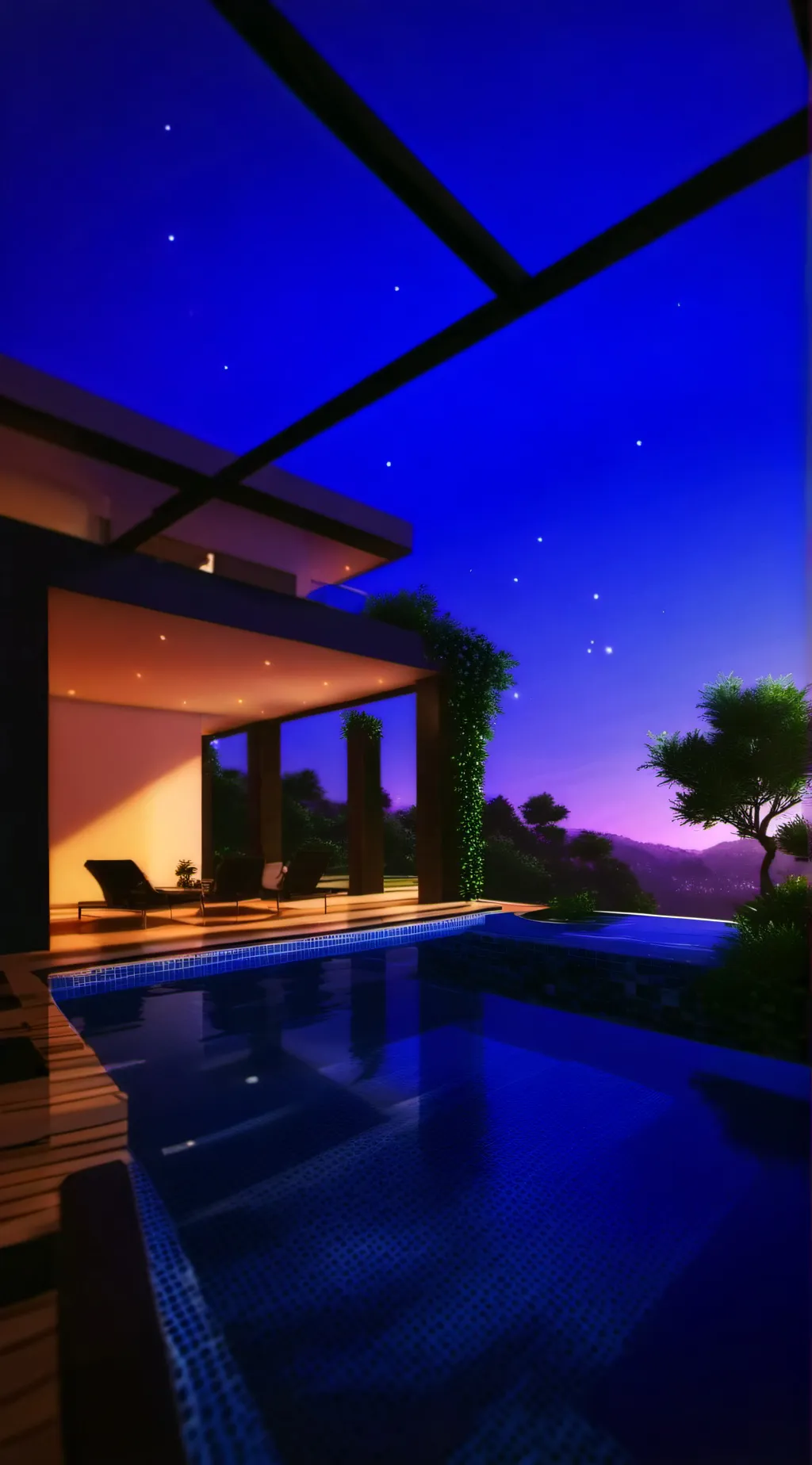 ai character: Jjk swimming pool! background