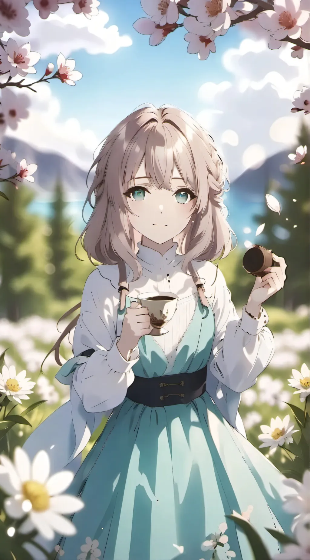 ai character: layn background