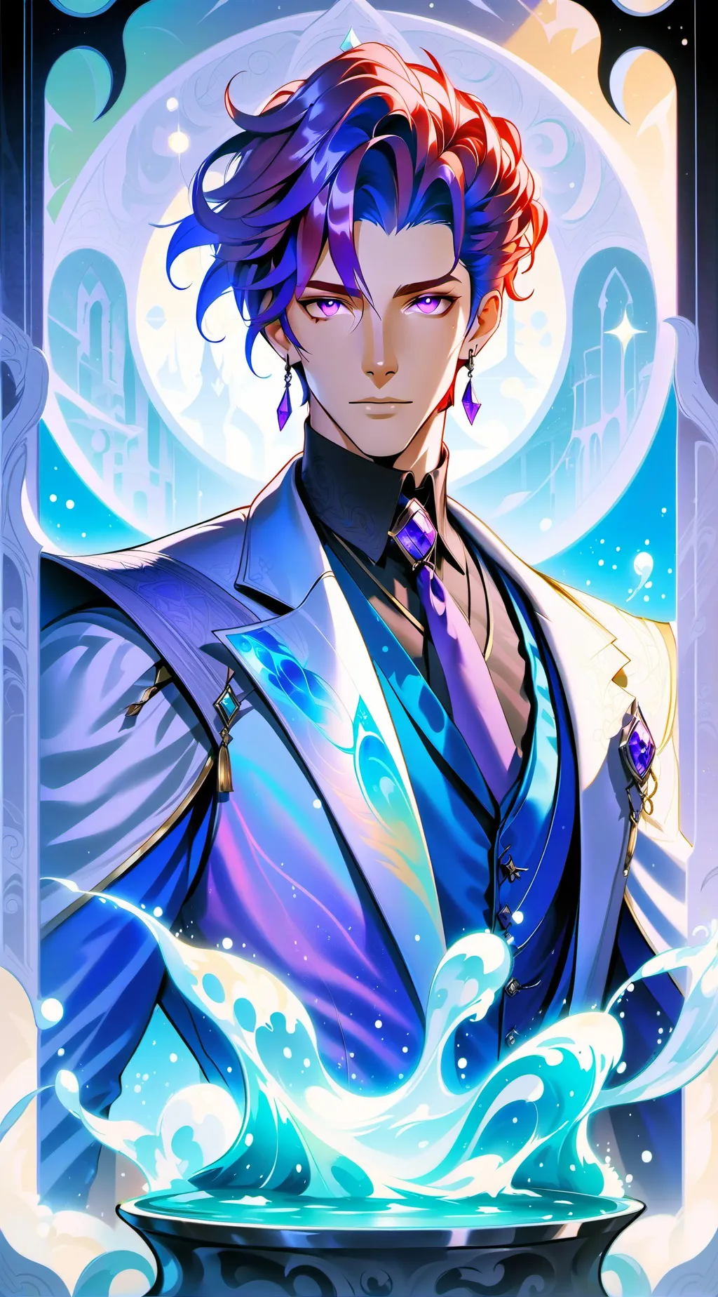 ai character: Ashe Nefraiti background