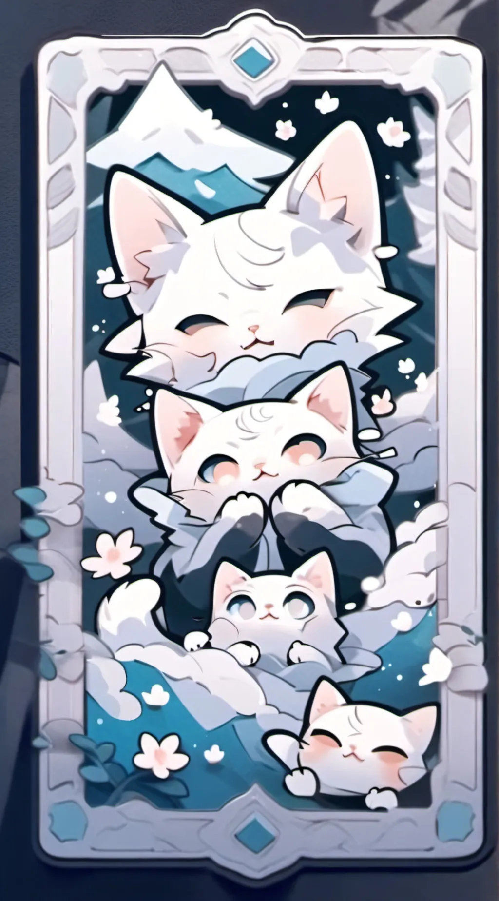 ai character: The talking cat background