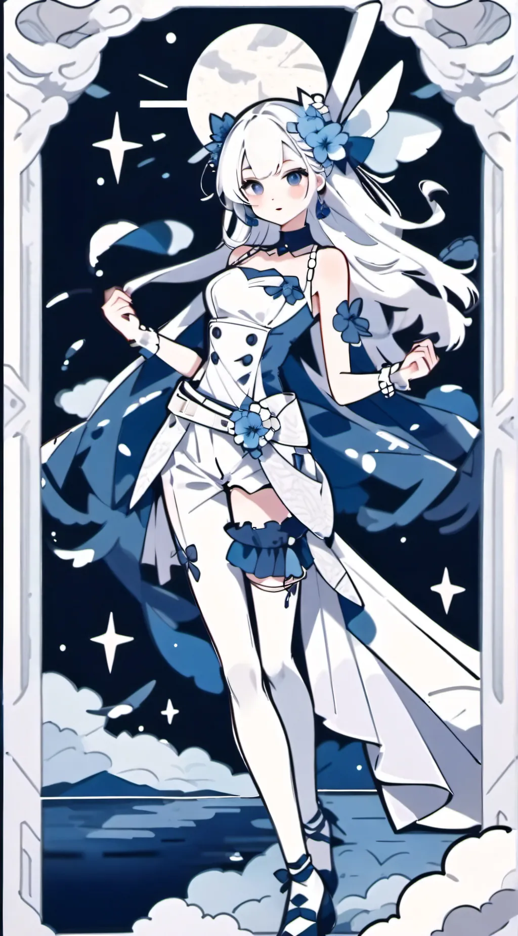ai character: Zoey background