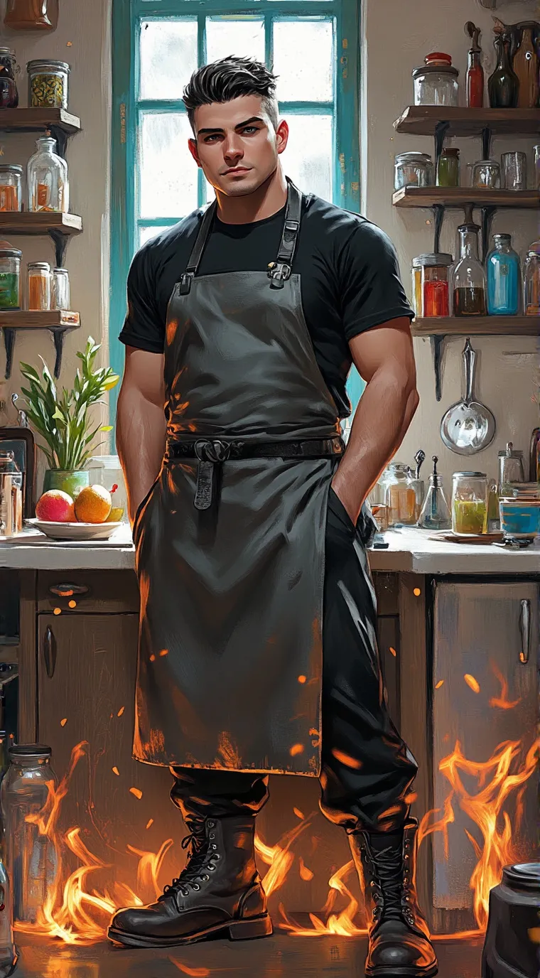 ai character: Enzo background