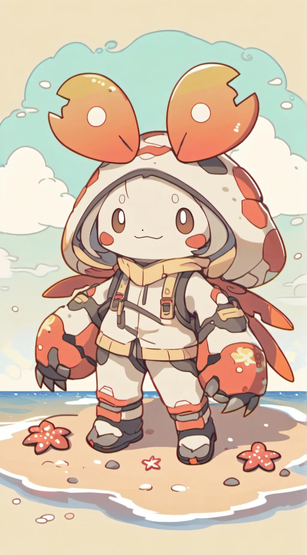 ai character: ☆*Shelly*☆ background