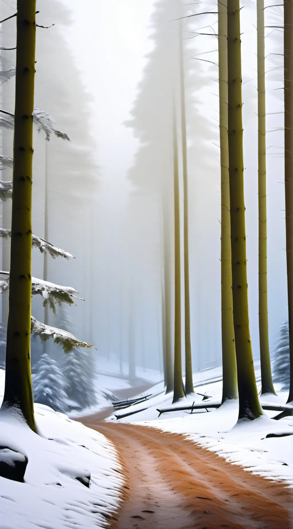 ai character: forest life background