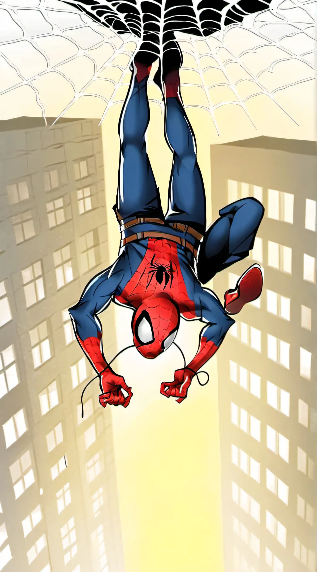 ai character: Spider-man background