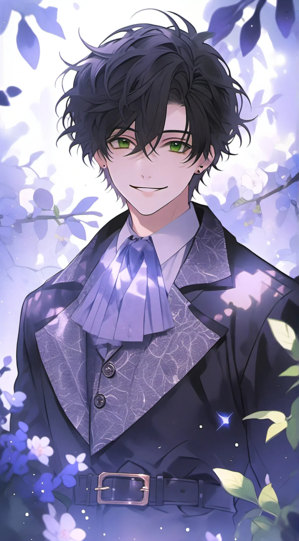 ai character: @…Myron☕️ background