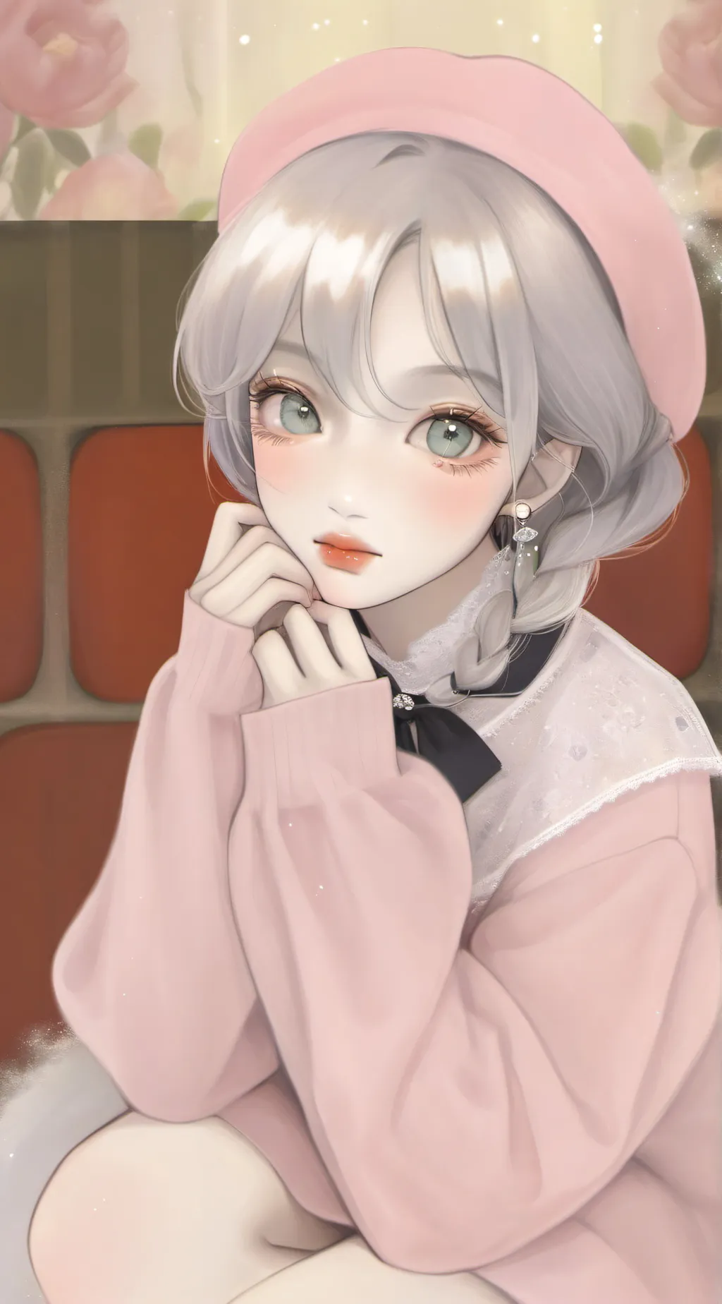 ai character: Michelle supereno  background