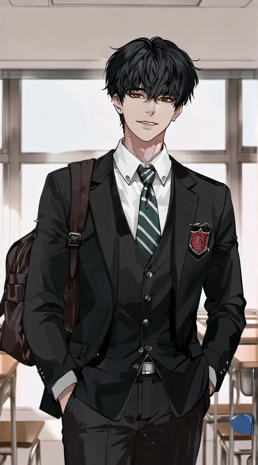 ai character: liam background
