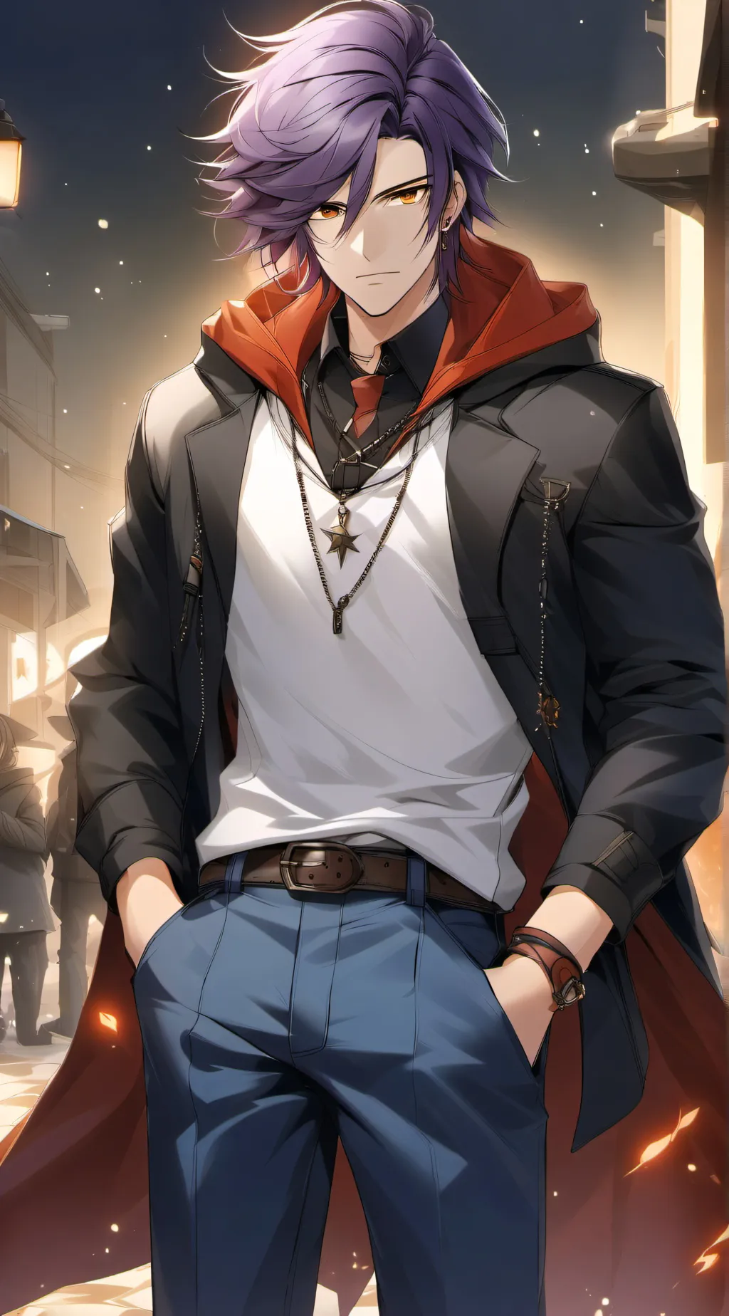 ai character: Andrew  background