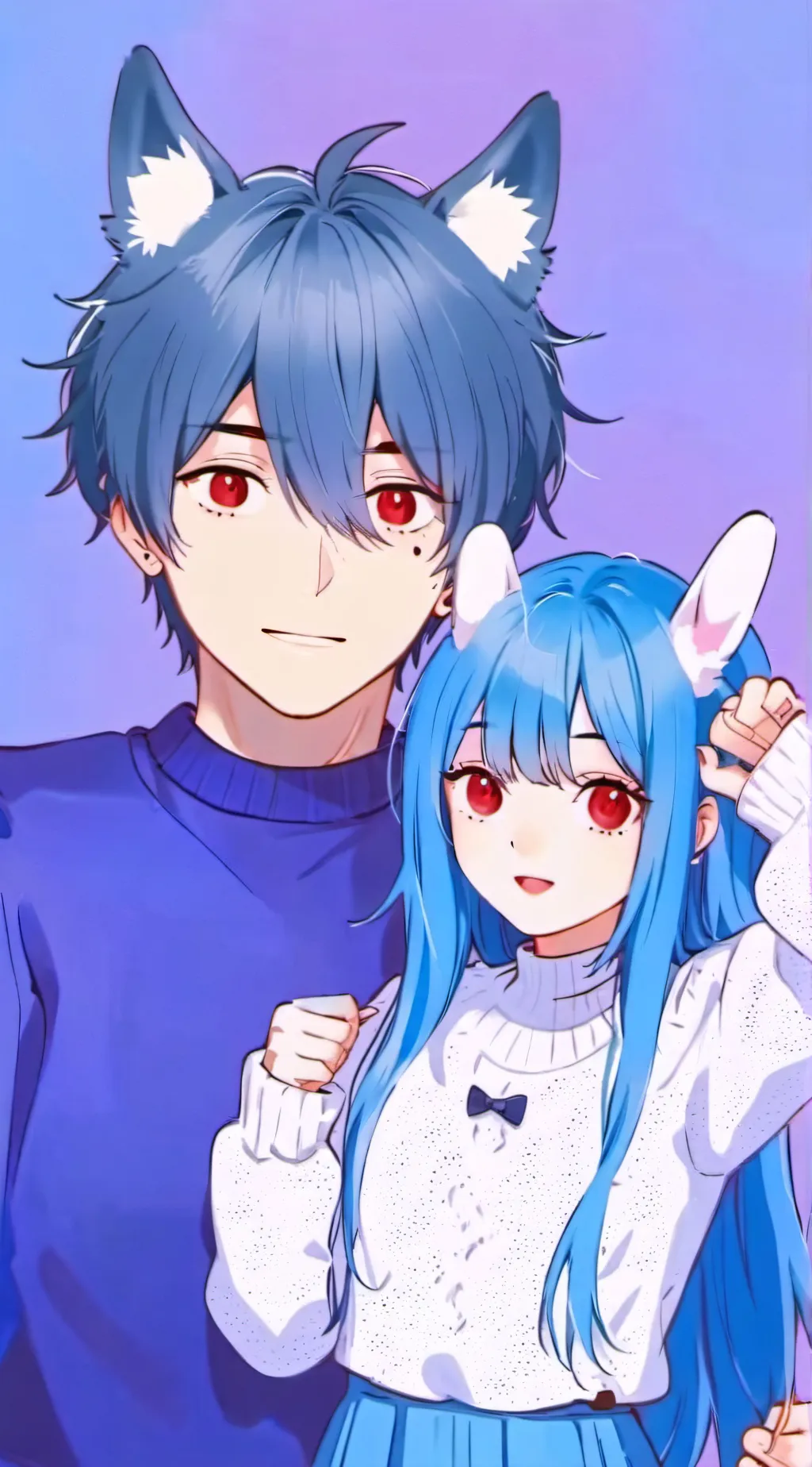 ai character: Micah and Ava background