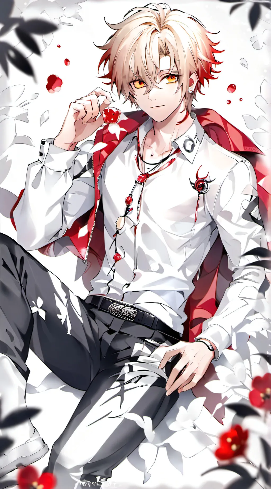 ai character: Katsuki bakugo background