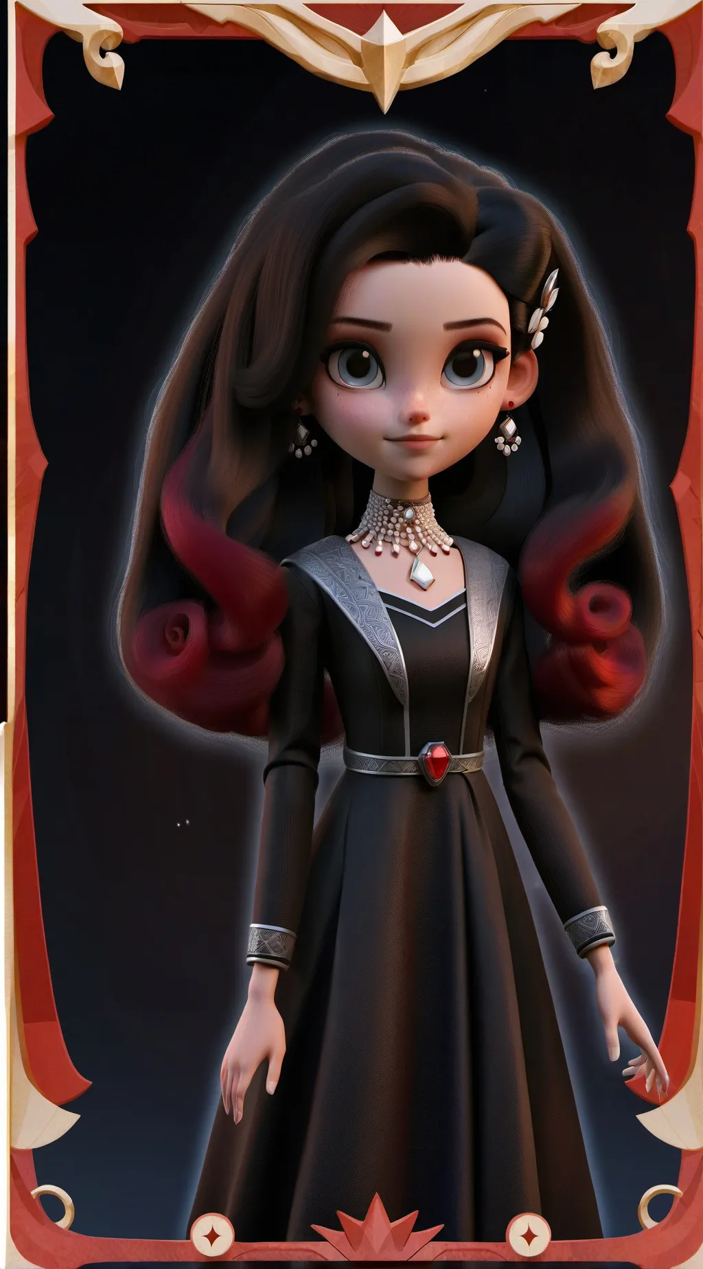 ai character: Garnet wedgie  background
