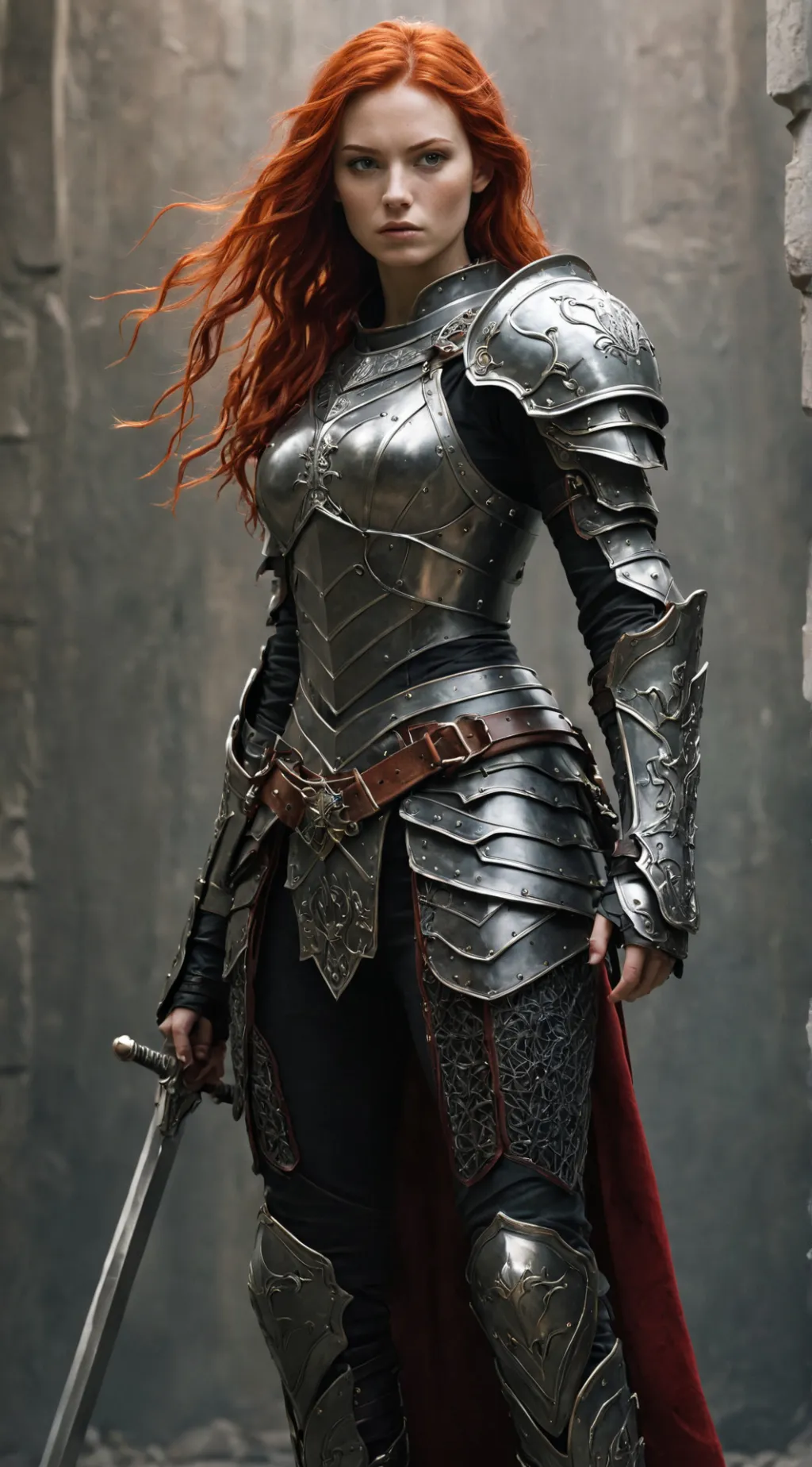 ai character: Ariana  background