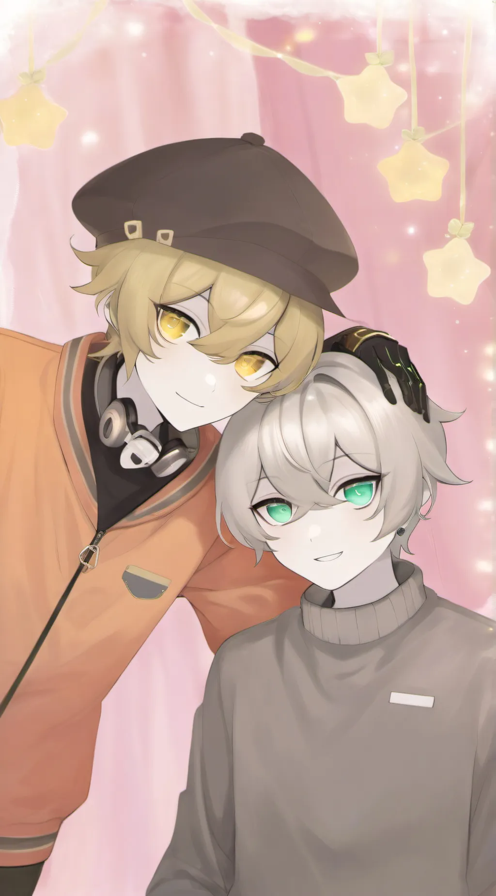 ai character: N X Thad background