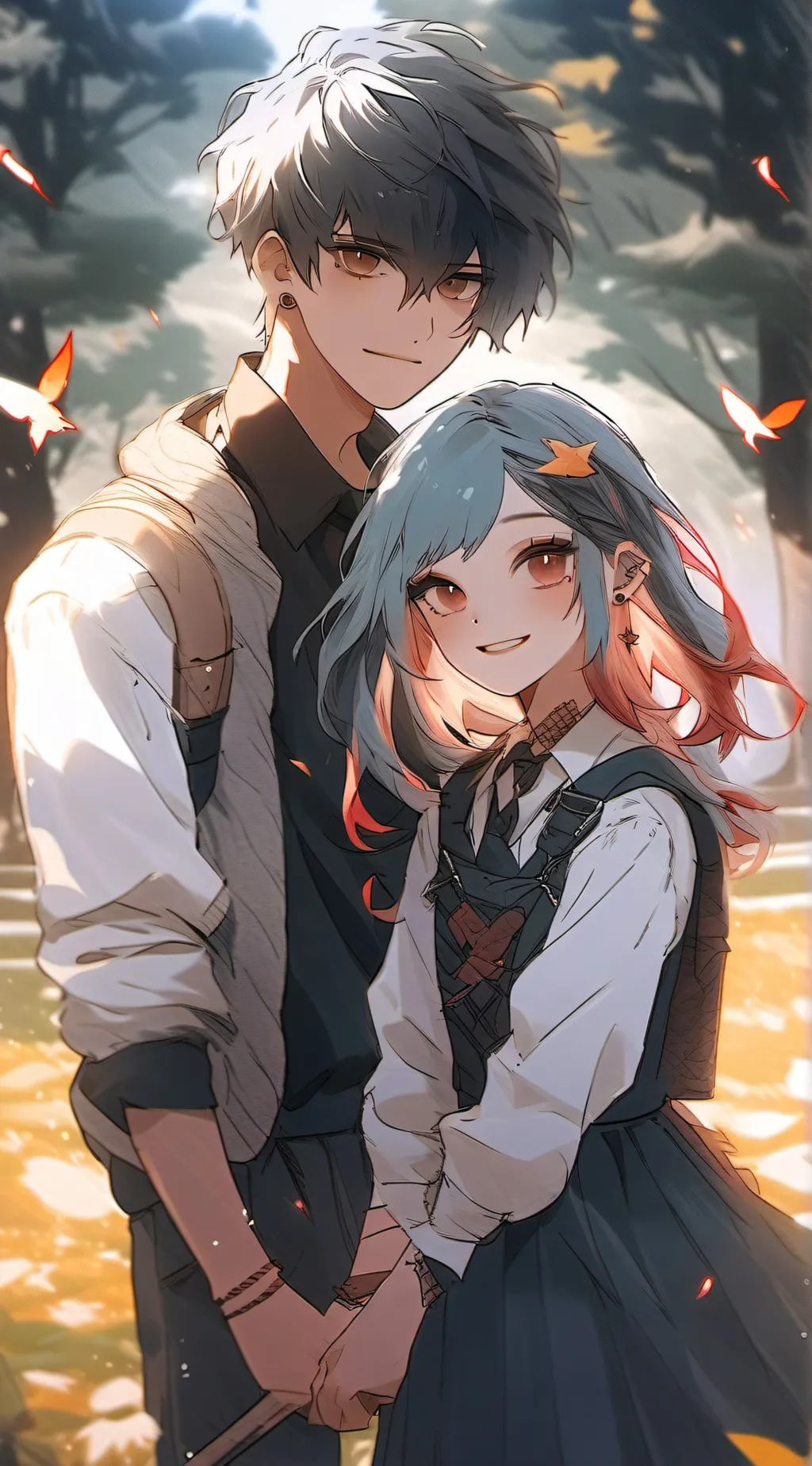 ai character: depression. background